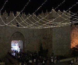 65. Jerusalem Old City Lights in Ramadan